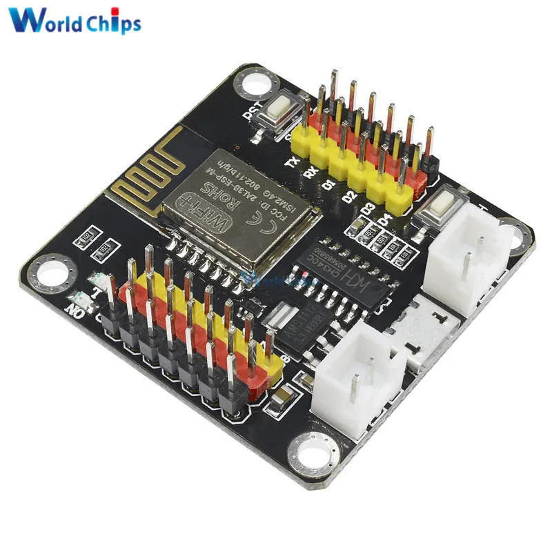 DM прочная Wi Fi беспроводная плата разработки Интернет вещей ESP8285 CH340 SPI Micro USB для