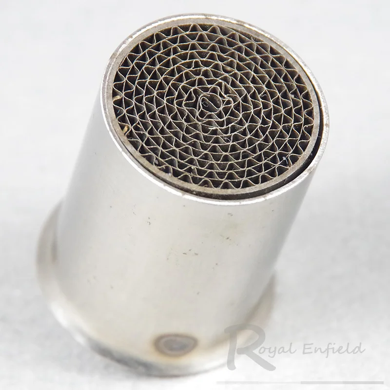 

51MM Universal Motorcycle Exhaust pipe Muffler Can be inserted DB Killer Silencer sound reducer catalyst DB killer