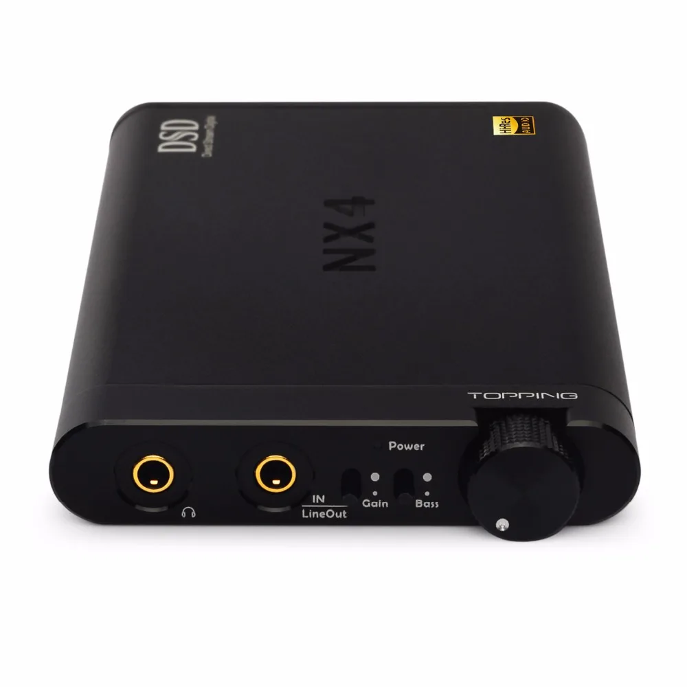 NEW Topping NX4 DSD XMOS XU208 Chip DAC ES9038Q2M Chip Portable USB DAC DSD Decoder Amplifier Headphone AMP Amplifier