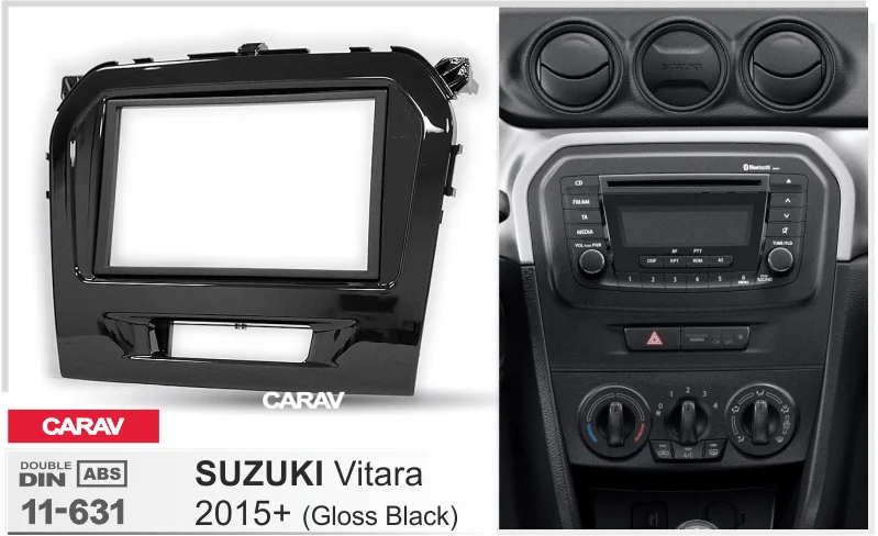 CARAV 11-631 Car Radio Installation Trim Fascia Panel