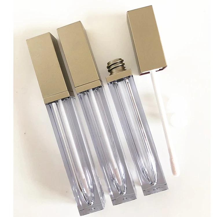 

50pcs 6ml Empty Lip Gloss Tube Container Clear Lip Balm Tubes Containers DIY Lipstick Fashion Refillable Bottles Lip Gloss Tubes