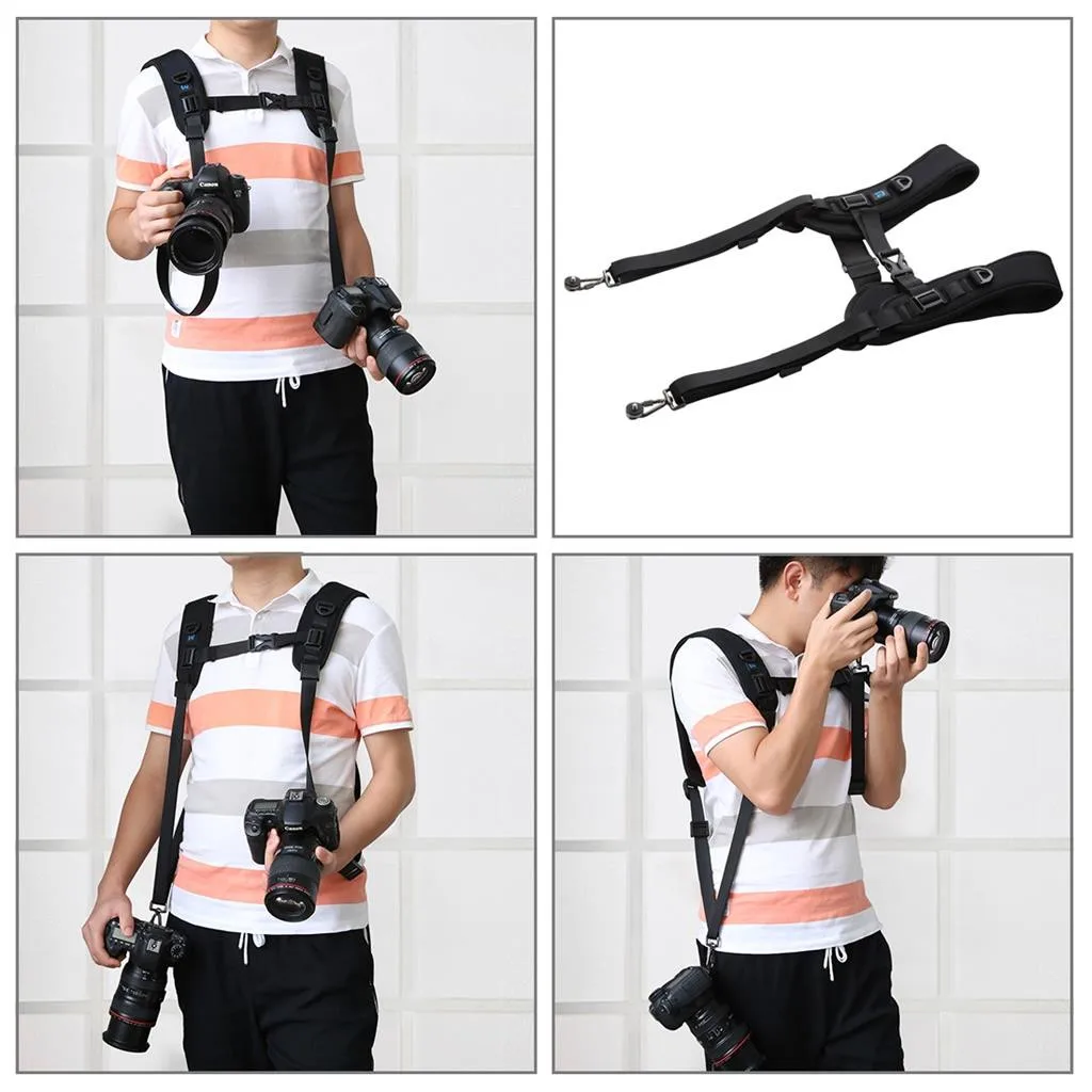 PULUZ Многофункциональный фотосъемка ремень набор путешествия SLR камера фиксированный подвесной ремень сумки-Чехлы для камеры