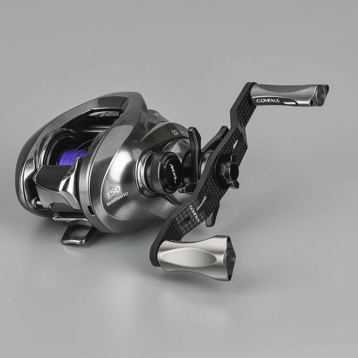 Gomexus 105 мм мощная ручка из углеродного волокна для Shimano Daiwa Abu Garcia lews Quantum baitcasing круглая Катушка как описание