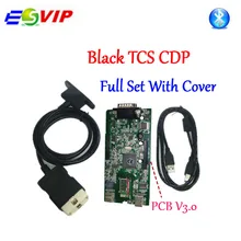 10pcs New VCI Black CDP PRO V3.0 Bluetooth TCS CDP PRO 2014 R2/2015 R3 With Keygen For Diagnostic Scanner Tool Support Car&Truck