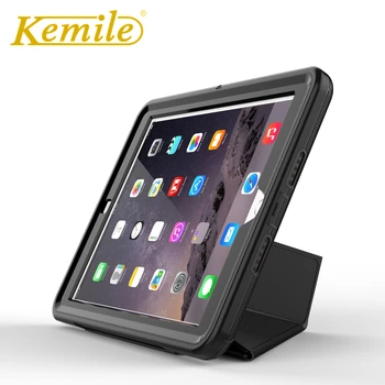 

Kemile 3 proofing Kids Case Armor Heavy Duty Silicone Hard Shell Smart Auto Sleep Wake Case For ipad mini 1/2/3 7.9 inch Table