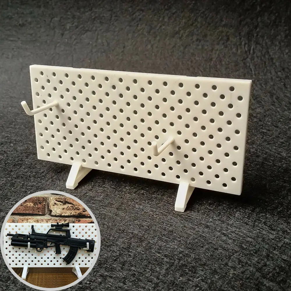 

1/6 Scale Weapons Display Wall Show Storage Holder Stand For Action Figures Modular Gun Rack Models