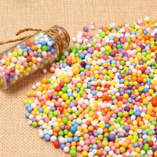 Lion Paw 2.5-3.5mm Fashion DIY Decoration Styrofoam Balls Colored Foam Balls Decorative Ball DIY Craft Supplies