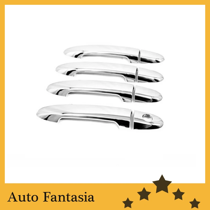 Chrome trim strips chrome door handle cover - for Hyundai Santa Fe 07-09 -- free shipping