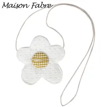 Maison Fabre Bag ladies Cotton crossbody bag Girls cute cartoon Flower shoulder bag strap children small bag girls handbags