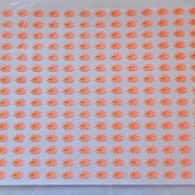 Индивидуальный однолистный маленький овальный Блестящий эпоксидный стикер