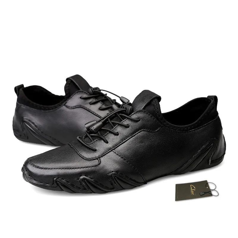 Homme Andando Masculino Sapato Verão Genuínos Sapatos Clax Mocassins Primavera De Chaussure Calçado 2019 Homens Black Grife Dos Couro Macio TwxxOqvA4