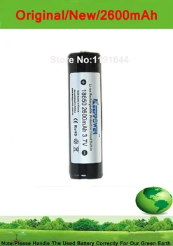 

Free shipping!! 6PCS/lot Original Keeppower 3.7V 18650 2600mah PROTECTED Li-ion Flashlight Battery