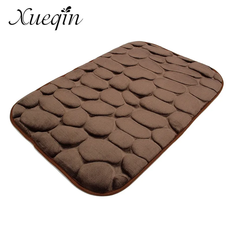 Buy Xueqin 3D Foam Pebble Rock Bath Mat Simple