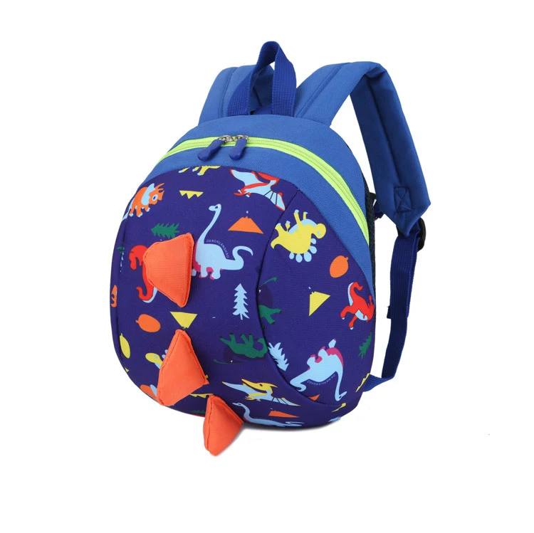 2019 New children's backpack cute cartoon little dinosaur anti-lost children school bags for boys girls toddler kids backpack