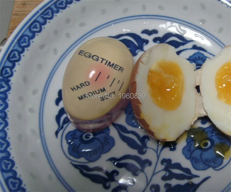 Высокое качество 1 шт. яйцо идеально Цвет изменение таймер Yummy мягкий яйца вкрутую Пособия по кулинарии Кухня