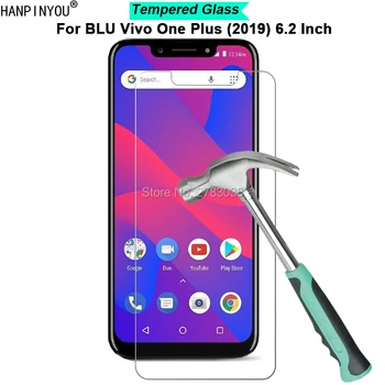 Перейти на Алиэкспресс и купить Для BLU Vivo One Plus (2019) 6,2 дюймновая твердость 9H 2.5D ультра-тонкая закаленная Защитная стеклянная пленка для экрана Защита