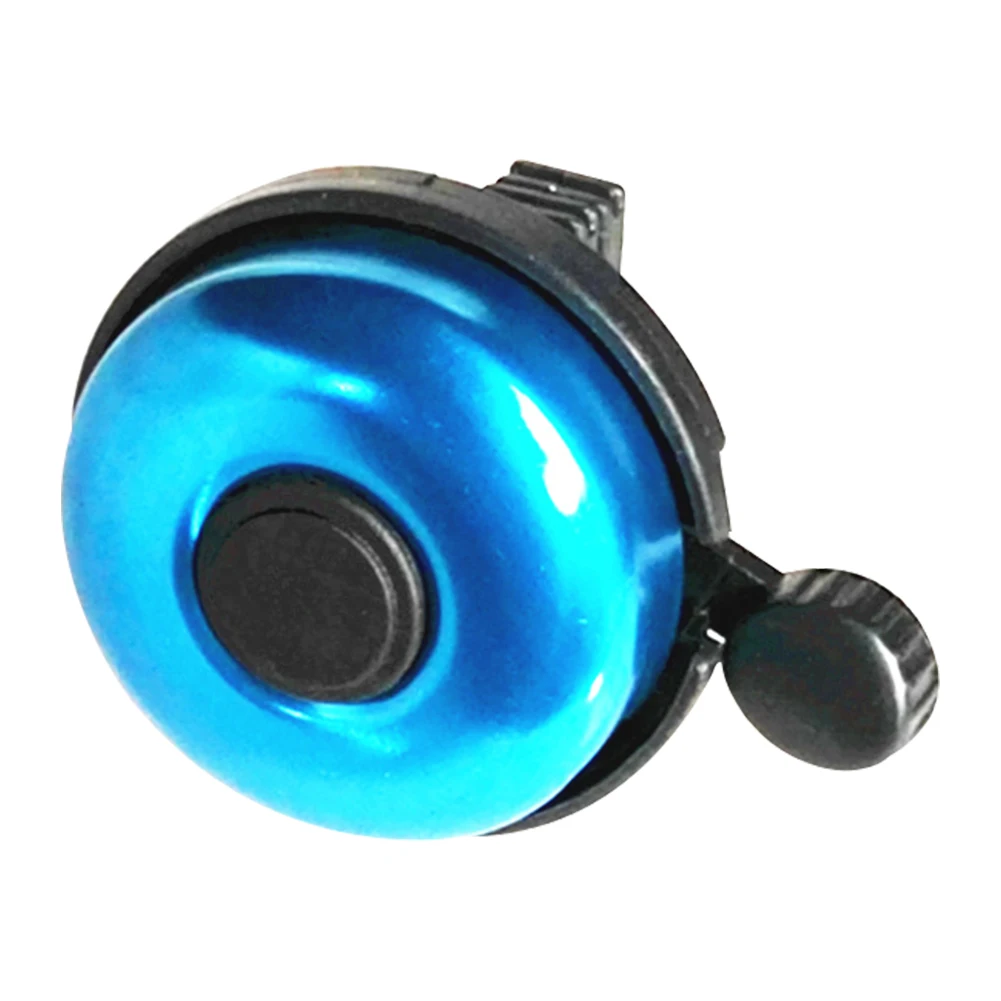 Классическое кольцо аксессуар алюминиевый сплав горный велосипед велосипедный Звонок прочный непромокаемый легко установить безопасность твердая ручка бар - Цвет: Синий