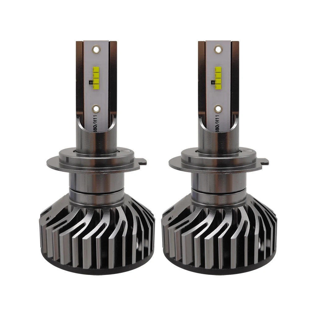 Светодиодные лампы для автомобильных фар H1 H3 H7 H11 9005 HB3 9006 HB4 ZES|Передние LED-фары