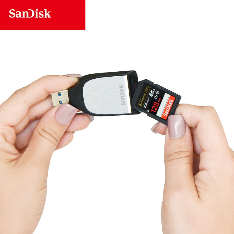 

Sandisk usb 3.0 UHS-II SD Card reader Extreme PRO SD Card Smart Memory Card Reader High Speed UHS-II CARD READER/WRITER