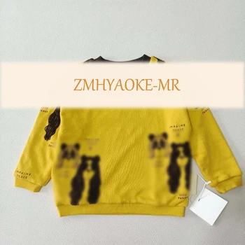

Spot ZMHYAOKE-MR 2019 NEW Autumn Toddler BOY Shirts Toddler Girls Tshirt Fashion Animal Baby Boy Clothes Kids Clotning Girl Tops