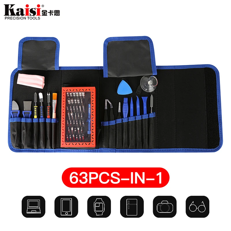 Handwerkzeuge Rational Kaisi 63 In 1 Magnetische Präzisions-elektronik-schraubenzieher-gesetztes Handwerkzeuge Für Telefon Repair Tool Kit GroßE Auswahl; Werkzeuge