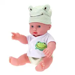 30 см Reborn Baby Doll мягкая ПВХ Реалистичная живая новорожденная детская игрушка новорожденная кукла рождественский подарок на день рождения