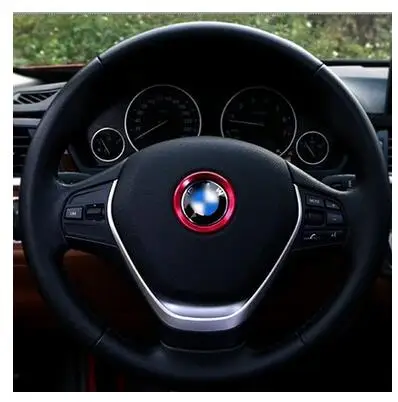 

FOR BMW X1 X3 X5 X6 X4 M3 M4 M5 M6 325 328 F30 F35 F10 F18 GT E36 E38 E39 E46 E52 Car Steering Wheel Decorative Circle