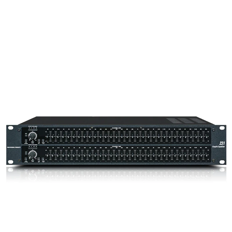 Audio processor 231 electronic graphic equalizer
