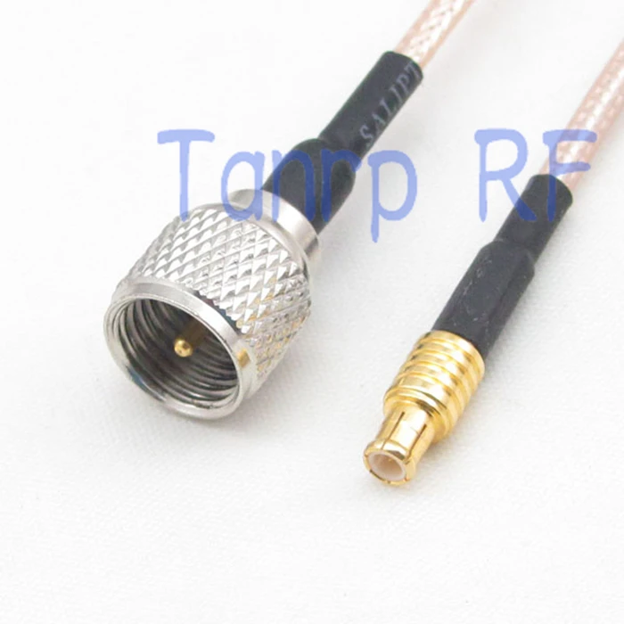 

50CM Pigtail coaxial jumper cable RG316 extension cord 20in mini UHF male to MCX male plug RF adapter connector