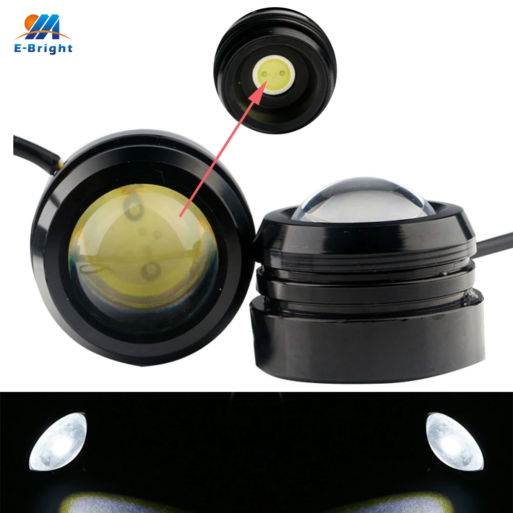 YM E Bright!4X(2 пары) 40*30 мм 3 Вт светодиодный автомобильный светильник s Eagle Eye дневный