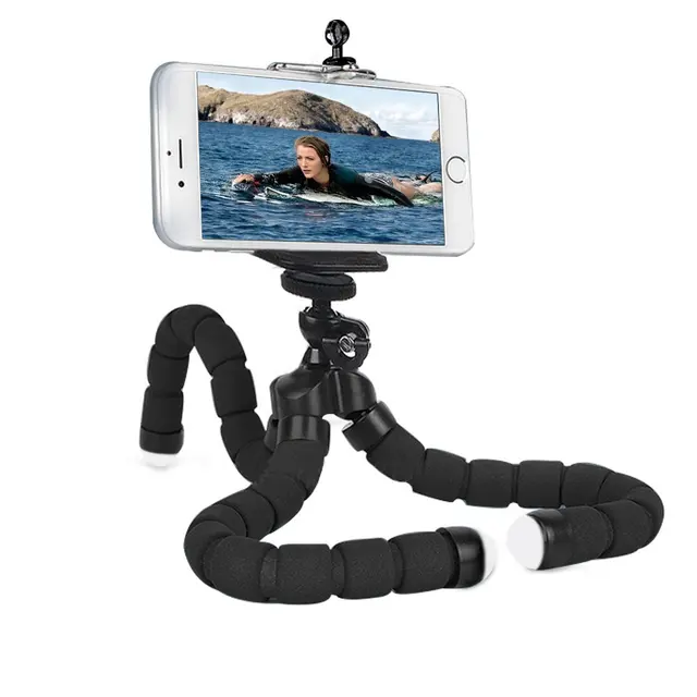 US $2.63 Phone Holder Flexible Octopus Tripod Bracket Stand Mount bike bicycle Monopod Styling Accessories F