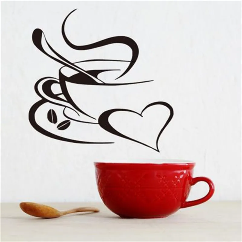 Coffee Is Always A Good Idea Wall Decals Vinyl Stickers Home Decoration Wall Art Wall Kitchen Wall Sticker Quote