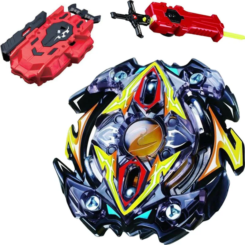 Beyblade Black Victory Strike God Valkyrie/Valtryek Infinite B-96 Starter W/Launcher+ Lr Red Launcher и Sword Launcher bey - Цвет: Ali058