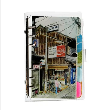 

1PCS Literary Loose Leaf Notebook A6 A5 Small Fresh DIY Female Student Notebook Office Stationery