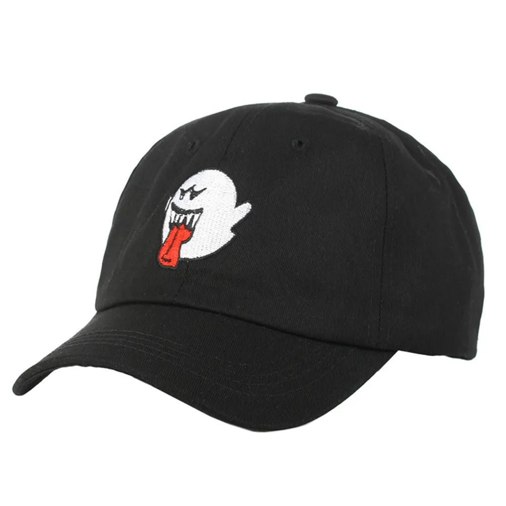 

Hot 2019 Fashion Men and Women Animal Cap Hip Hop Cartoon Print Street Style Black Caps Couple Hat Chapeau cappello cap
