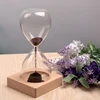 Free ship 1Pcs Awaglass Hand-blown Timer clock Magnet Magnetic Hourglass ampulheta crafts sand clock hourglass timer Christmas 1