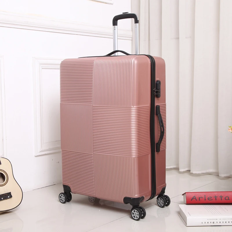 Equipaje de viaje con ruedas para Sipnner, ABS + maleta para mujer, maleta con ruedas para hombre, cabina de moda, caja de transporte, equipaje de 20/28 pulgadas - 3