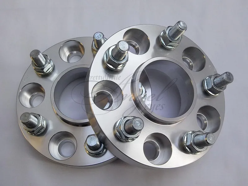 A pair 2pieces 35mm 5 x127 hole 71 6mm wheel adapter spacers for font b Jeep