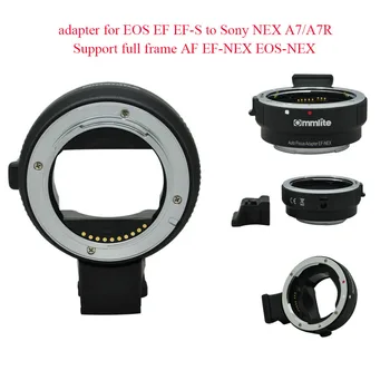 

Commlite Auto-Focus mount adapter for EOS EF EF-S to Sony NEX A7/A7R Support full frame AF EF-NEX EOS-NEX