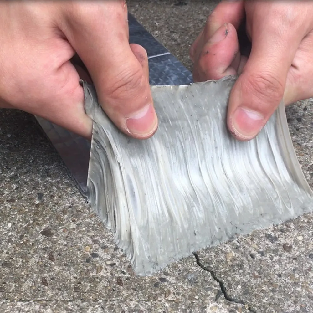 

Custom Made Butyl Rubber Tape Floor Roof Window Wall Waterproof Adhesive Sealer 5cm x 5m White Gray