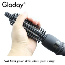 Gladay Electric Ceramic Hair Curler Brush Hair Curler Roller Comb Multifunction curling Wand Hair Styling Tools brand new hair styling tools curler iron wand electric ceramic glaze coating fast heating provide