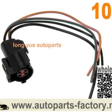 Longyue 10 шт 4-способ головки цилиндров двигателя разъем датчика температуры косичку чехол для Ford 6"
