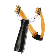 Aluminium Alloy Powerful Sling Shot Camouflage Slingshot strong pull Slingshot Bow Catapult Bird Hunting Outdoors Tools