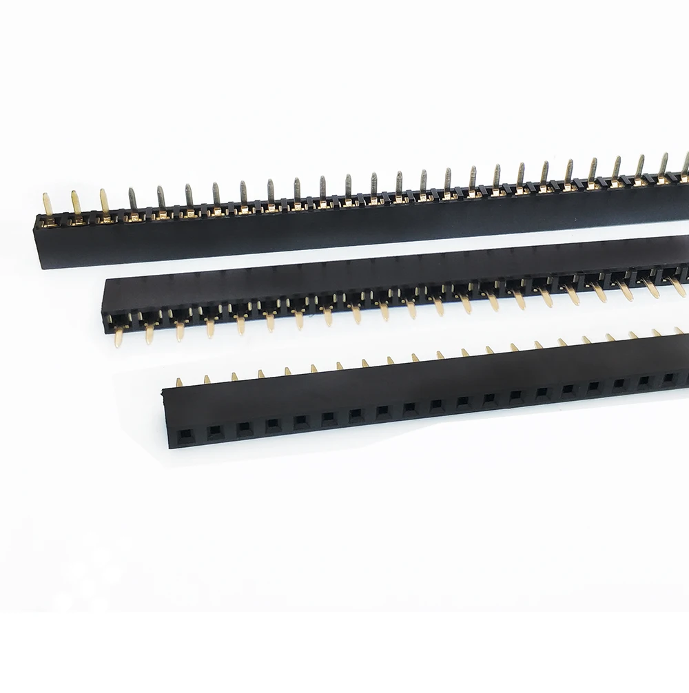 100Pcs 2.54mm Female Header PH3.555.77.18.5mm