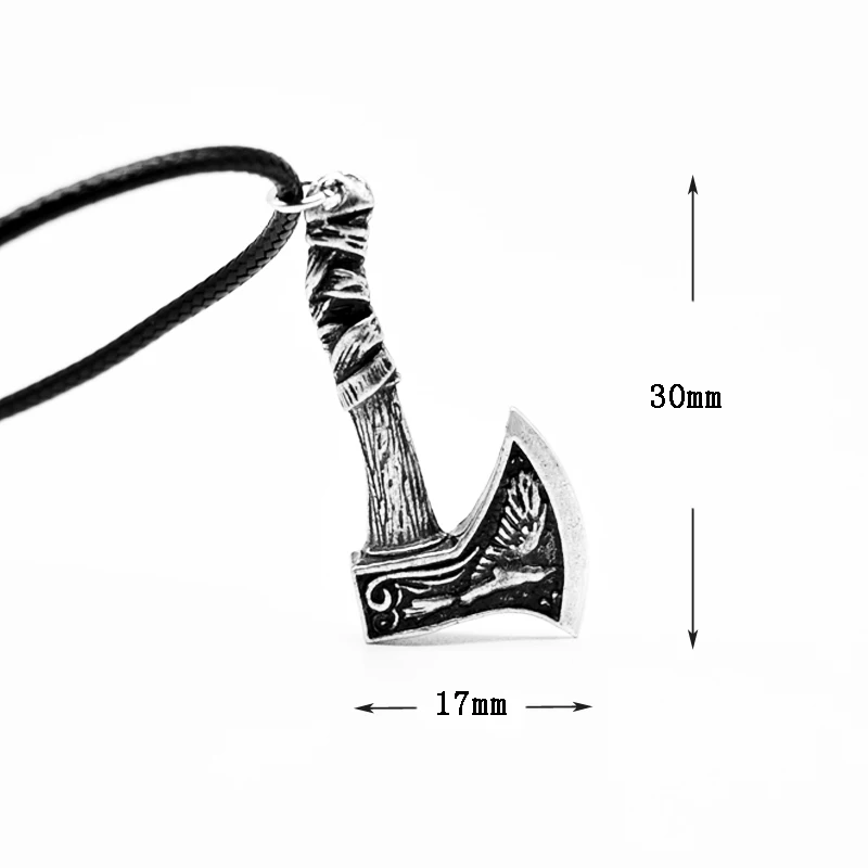 1 шт. Маленькая подвеска в виде топора ожерелье для женщин и мужчин Viking ювелирные изделия тонкое ожерелье молоток амулет для женщин