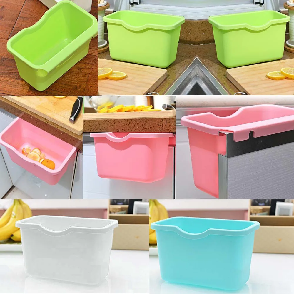 Environmental Hanging Kitchen Cabinet Door Trash Rack ...