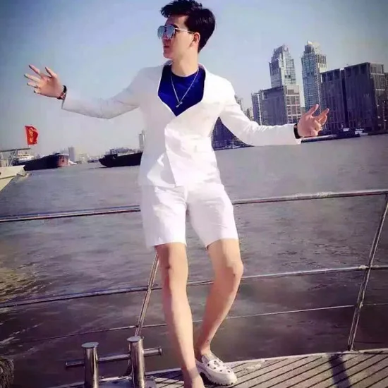 D-affaires-Shorts-Ensemble-de-Japon-et-La-Cor-e-Du-mode-Hommes-costumes-d-t