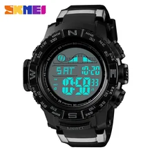 SKMEI 1380 мужские часы модные светодиодные цифровые наручные часы водонепроницаемые спортивные наручные часы Montre Homme мужские часы