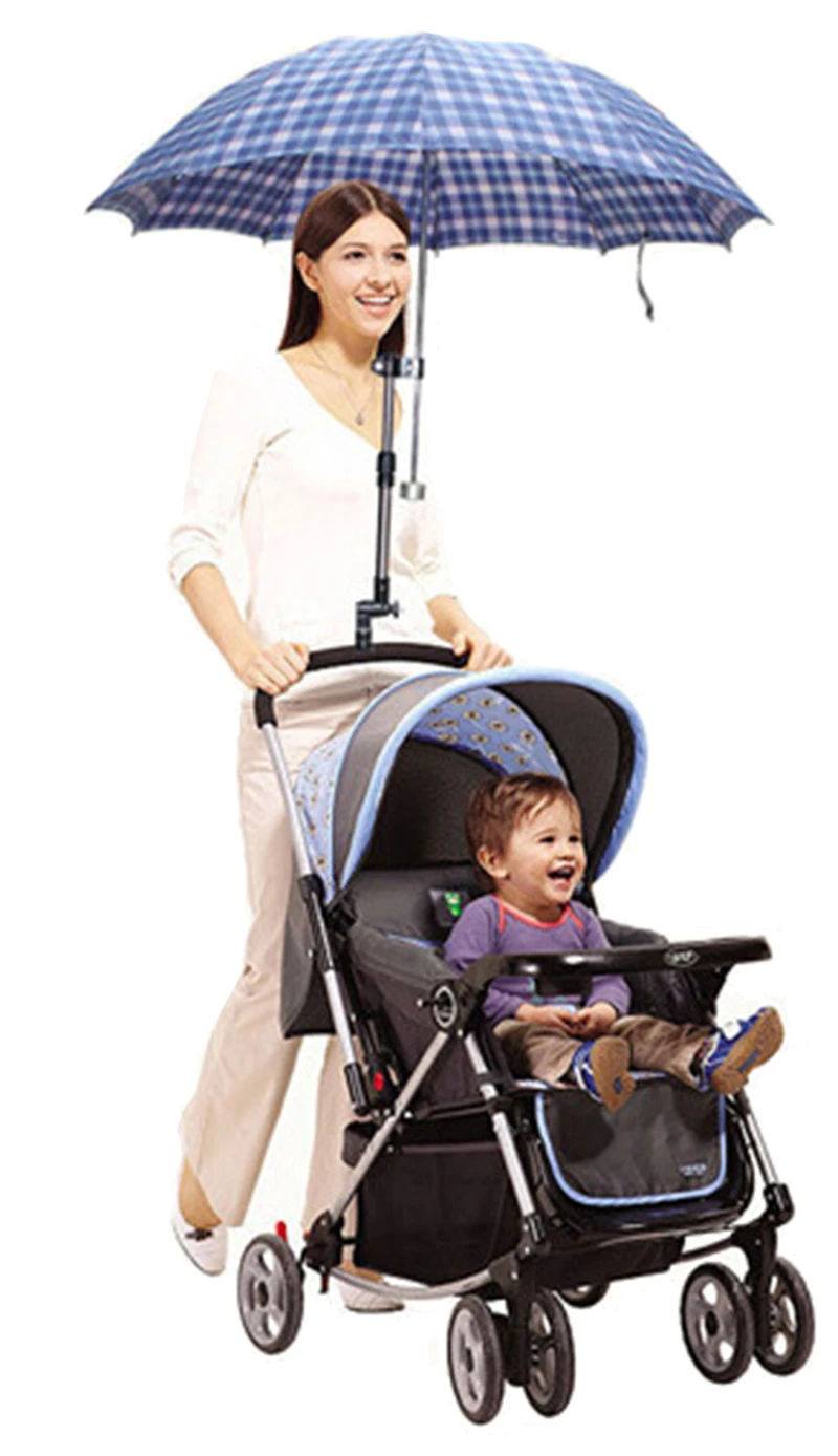 Plastic Baby Stroller Umbrella Stretch Mount Stand Toddler Cart Adjustable Umbrella Holder Baby Strollers Accessories BB3080 (10)