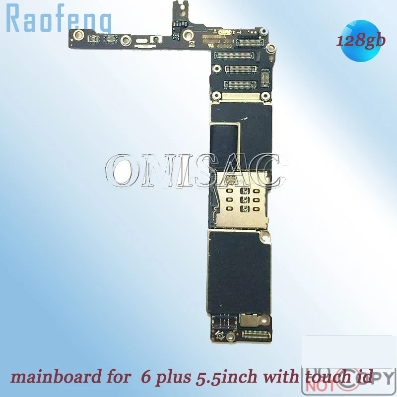 Материнская плата Raofeng без Touch ID 128 ГБ для Iphone 6 plus разборка материнской платы